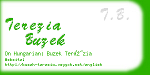 terezia buzek business card